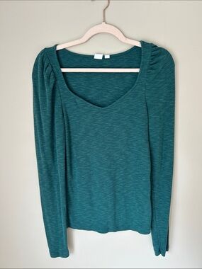 Gap Green Long Sleeve Tee Shirt